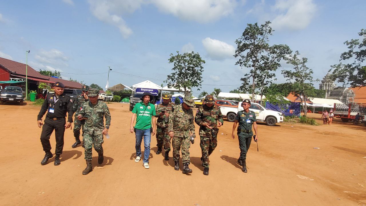 ក្រុមសង្គេតការណ៍អាស៊ានបន្តចុះពិនិត្យស្ថានភាពព្រំដែនកម្ពុជា-ថៃ បន្ទាប់ពីការទង្គិចប្រដាប់អាវុធ